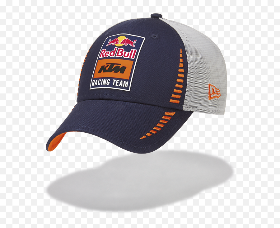 Details About 2019 Red Bull Ktm Racing Motogp Mx Trucker Baseball Cap New Era 9forty Greynavy - Red Bull Png,Motogp Logo