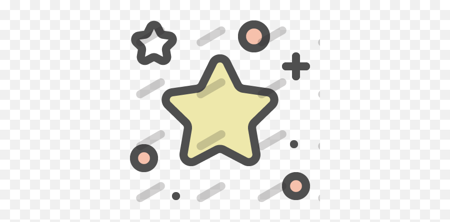 Stars Icon Iconbros - Kawaii Cute Cloud Clipart Png,Star Circle Icon