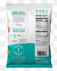 Whole Grain Gluten Free Sea Salt Twists - Quinn Original Pretzel Chips Nutrition Facts png