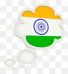 Bubble Icon Illustration Of Flag India - Dot png