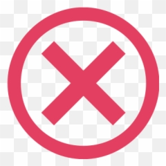 Cross Delete Incorrect Invalid X Icon - Social Distancing Png,Cross Symbol Png