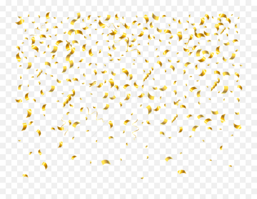 Transparent Png Images - Gold Confetti Gif Transparent,Gold Confetti Png
