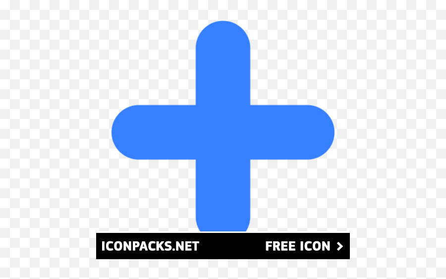 Free Blue Plus Icon Symbol Png Svg Download Transparent