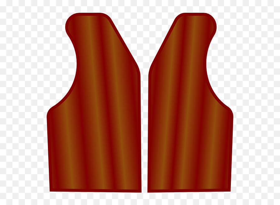 Maroon Brown Vest Clip Art - Vector Clip Art Cowboy Vest Clip Art Png,Vest Png