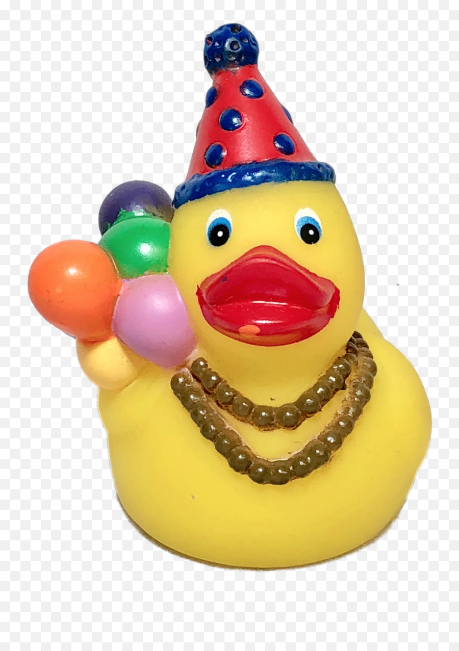 Download Hd Birthday Balloons Rubber Duck - Bath Toy Rubber Duck Png,Rubber Duck Transparent Background
