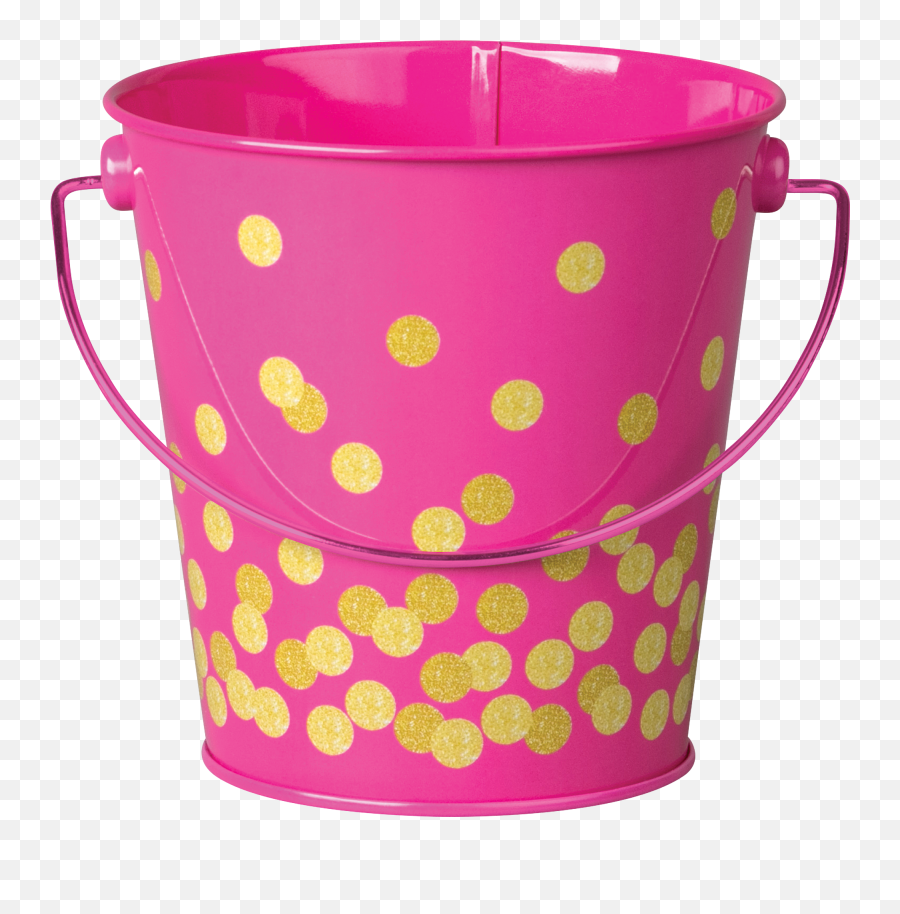 Pink Confetti Bucket - Teacher Created Resources Bucket Tcr Png,Pink Confetti Png