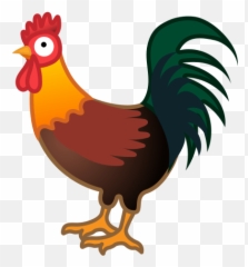 Rooster Emoji Meaning With Pictures From A To Z - Icon png