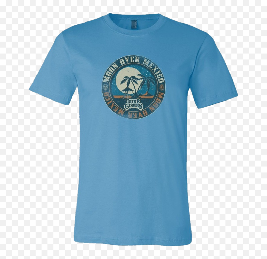 Moon Over Mexico Shirt Png Blue