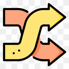 Shuffle Random Png Icon - Clip Art,Random Png
