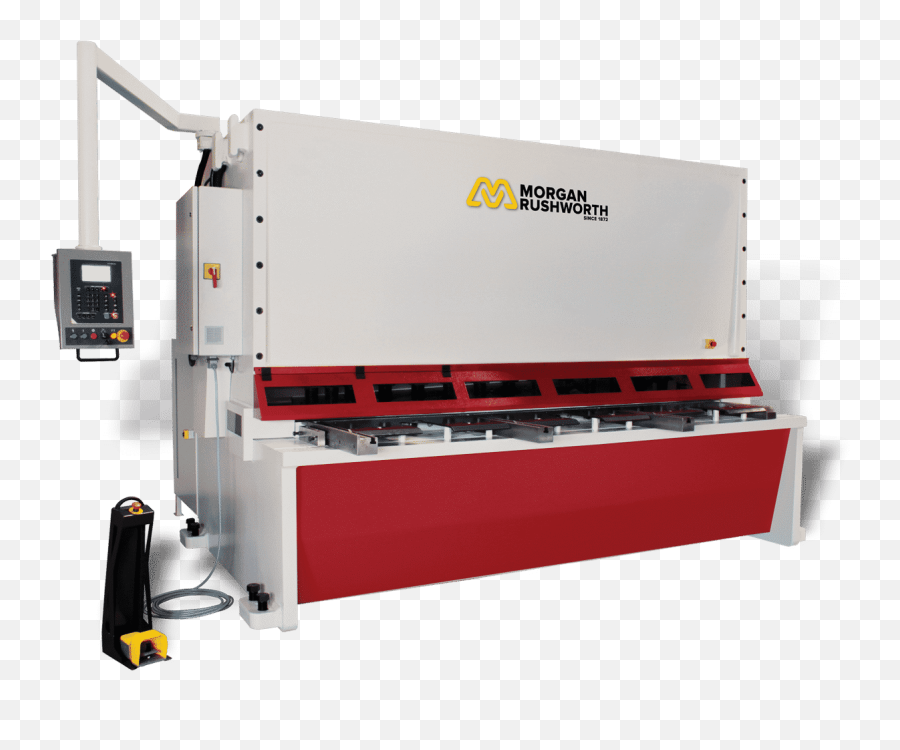 Morgan Rushworth Hydraulic Variable Rake Cnc Guillotine - Baykal Brake Press Png,Guillotine Png