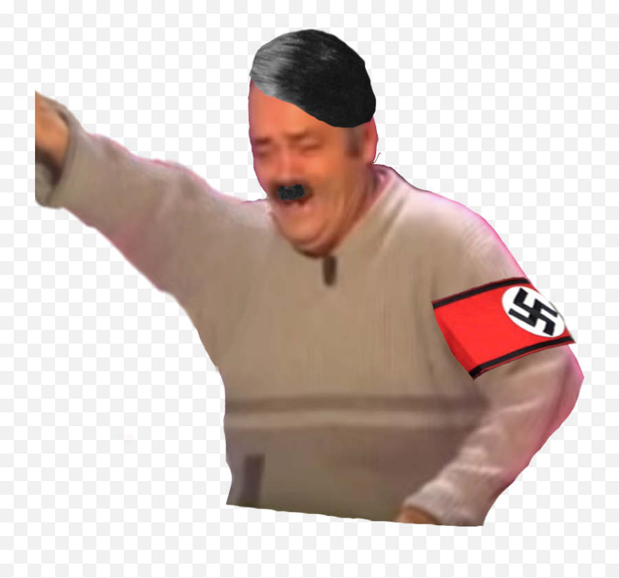 Download Risitas Stickers Hitler Hd - Risitas Stickers Png,Hitler Mustache Png