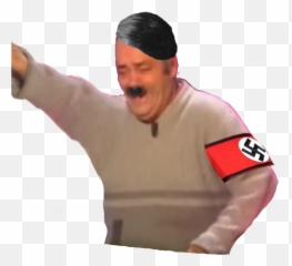 Download Risitas Stickers Hitler Hd - Risitas Stickers Png,Hitler Mustache Png