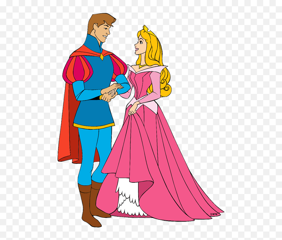 Disney Aurora And Phillip Clipart - Disney Of Princess Aurora And Prince Phillip Sleeping Beauty Png,Aurora Transparent
