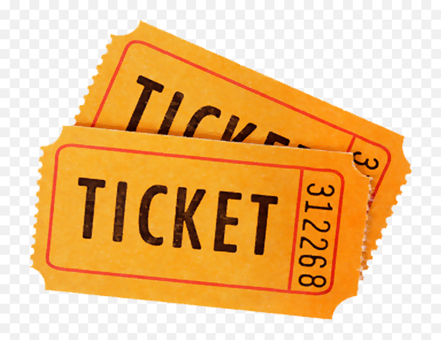 Transparent Background Raffle Ticket - Gambar Ticket Png,Ticket Png