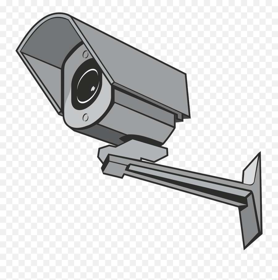Surveillance Camera Clipart - Security Camera Clip Art Png,Camera Clipart Png