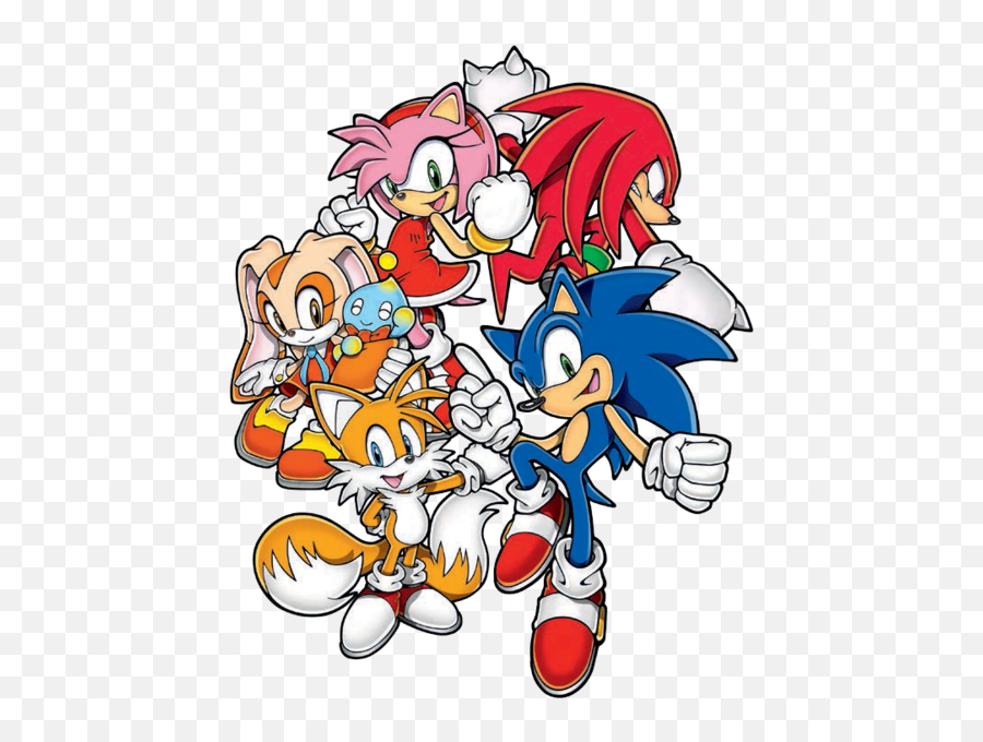 Sonic The Hedgehog Series - Wikifur The Furry Encyclopedia Hedgehog Sonic Group Png,Sonic The Hedgehog Logo Png