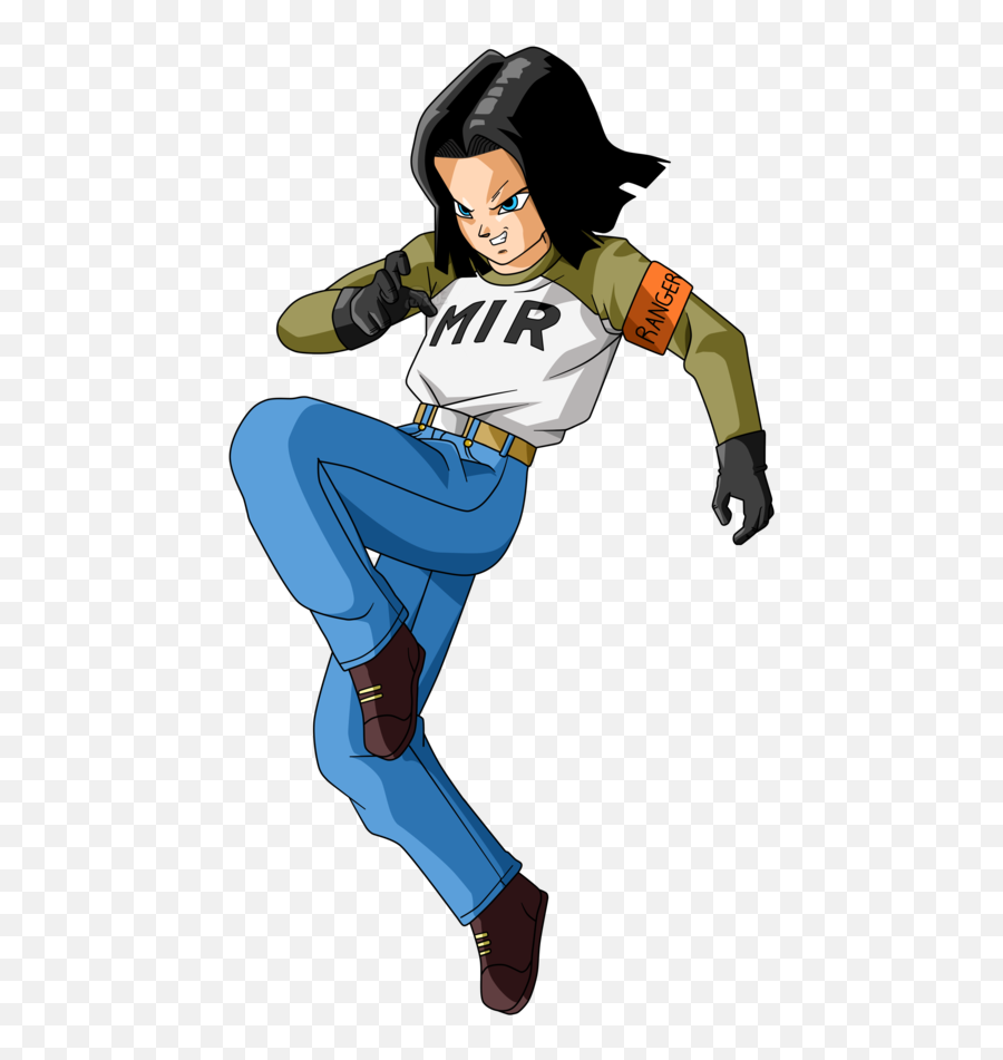 Android 17 Super - 17 Dbs Png,Android 17 Png