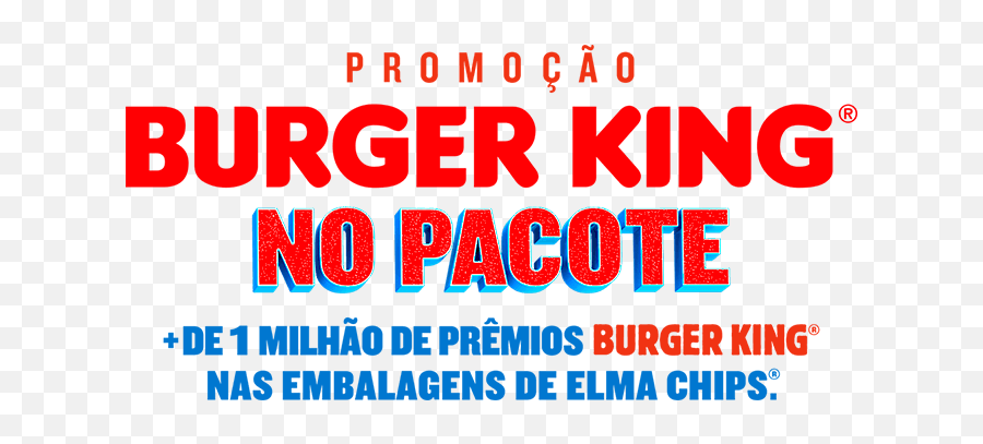 Promoção Burger King No Pacote - Poster Png,Burger King Logo Font