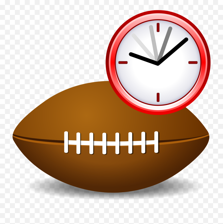 Americanfootball Current Event - Ticking Clock Clipart American Football Png,Clock Clipart Transparent