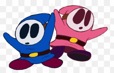 Shy Guy Gang By Flabbyfinn - Fictional Character Png,Shy Guy Png