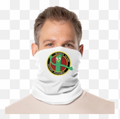 Gaiter Face Covering Semper Gumby - Multi Use Face Covering Png,Gumby Png