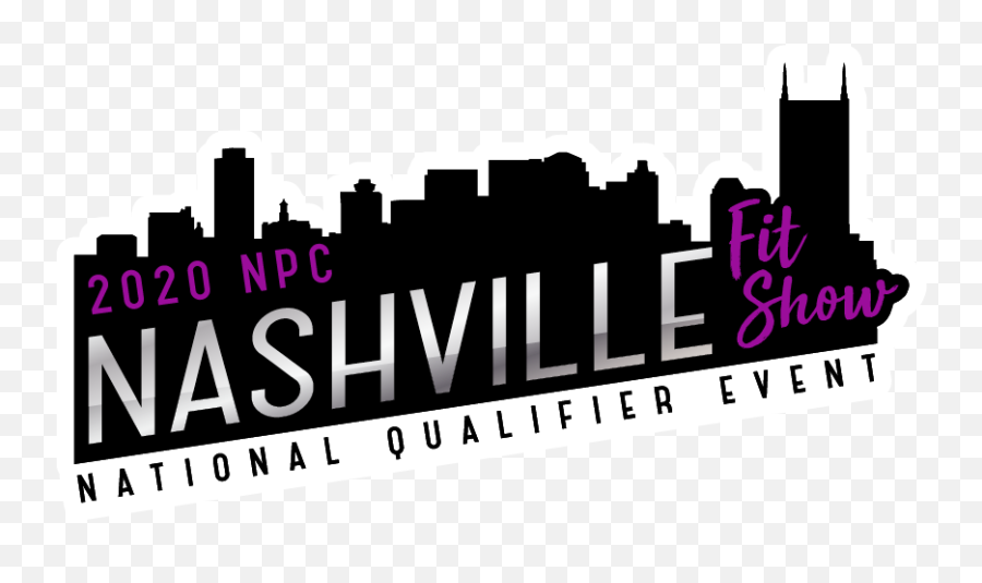 Nashville Fitness Show U2013 First Ever All Female Npc In - Vertical Png,Nashville Skyline Silhouette Png