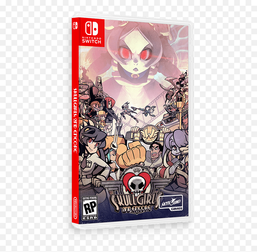 Skullgirls Switch Release Date - Skullgirls 2nd Encore Switch Png,Skullgirls Logo