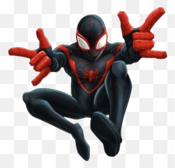 The Ultimate Spider - man Spiderman Png Transparent Miles Morales