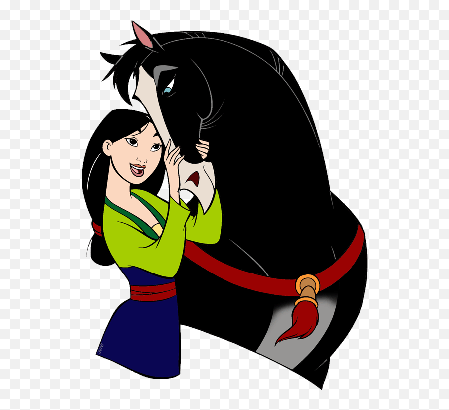 Maze Clipart Princess Disney - Mulan And Her Horse Png,Mulan Transparent