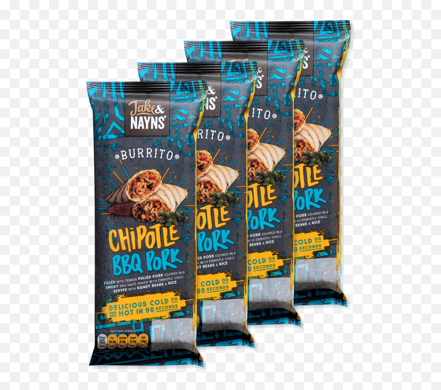 4 X Jake And Nayns Chipotle Bbq Pork Burrito - Dog Supply Png,Chipotle Burrito Png