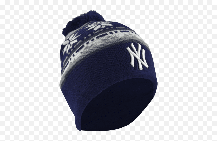Mlb New York Yankees Fashion Cuffed Knit Pom Beanie U2013 Caps - Toque Png,Yankees Hat Png