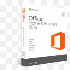 Microsoft Office 2016 Home And Business - 2010 png