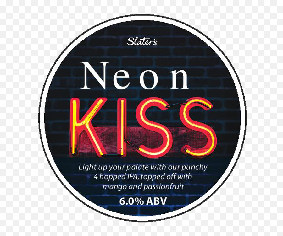 Neon Kiss Slaters Ales - Grupo Edenia Png,Neon Circle Png