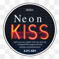 Neon Kiss Slaters Ales - Grupo Edenia Png,Neon Circle Png