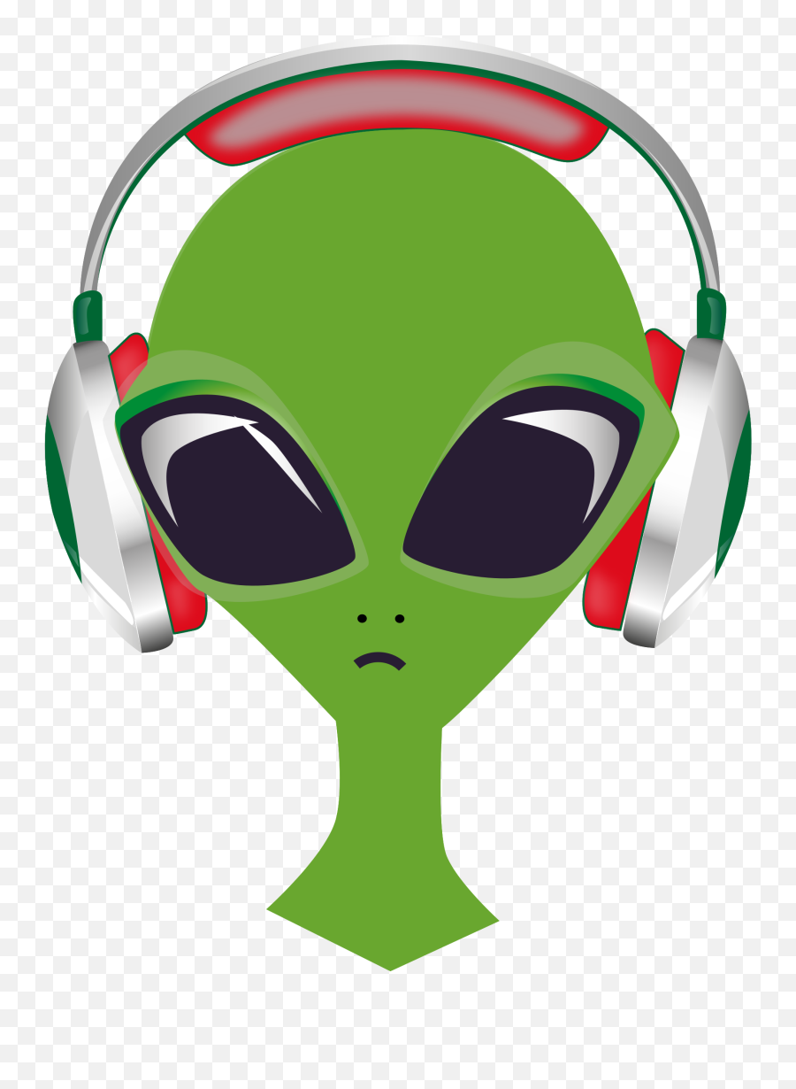 Alien Dj Png With Transparent Background - Alien Com Fone De Ouvido,Dj Transparent