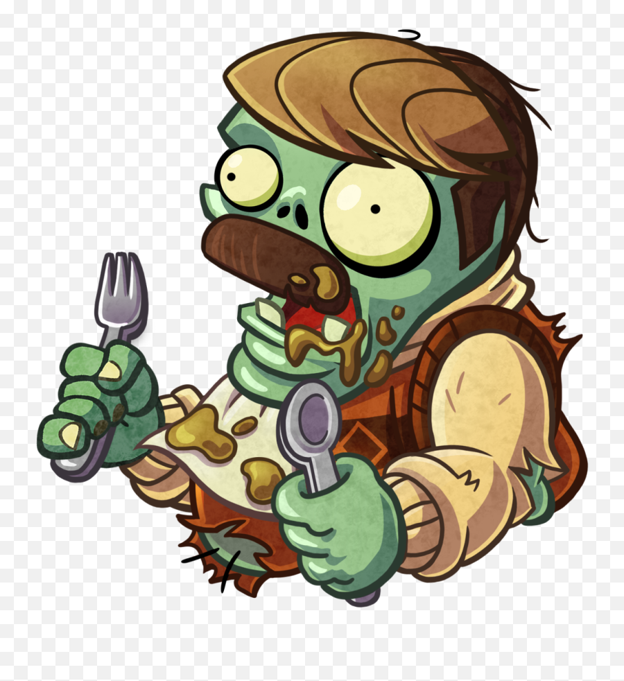 Overstuffed Zombie Transparent - Zombie From Pvz Png,Zombie Transparent