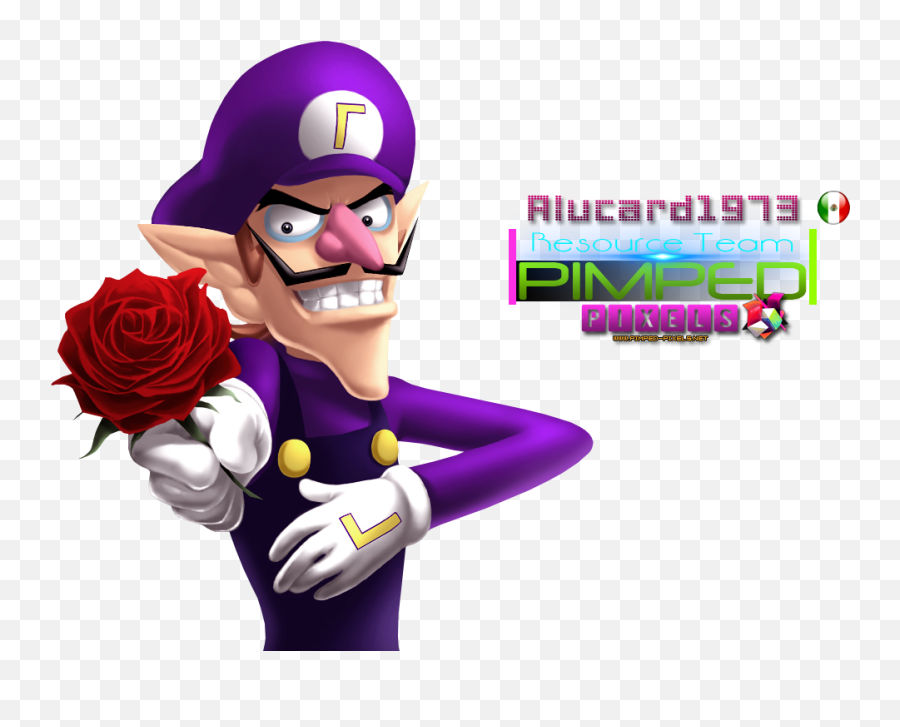 Png Waluigi 2 - Nier Automata Self Destruct,Waluigi Transparent