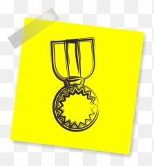 Medal Order Gold Victory Army - Sketch png