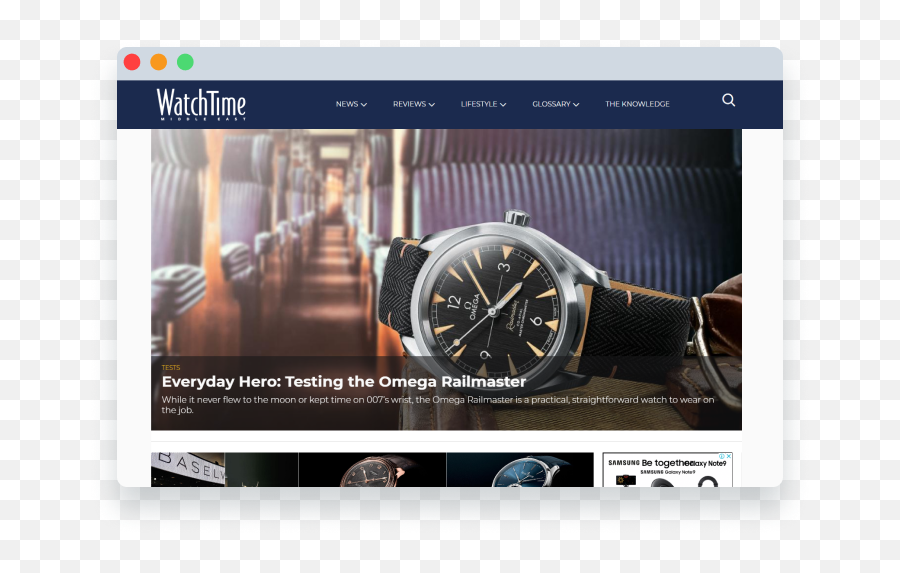 Gulf News Mediakit - Watch Strap Png,Samsung Icon Glossary