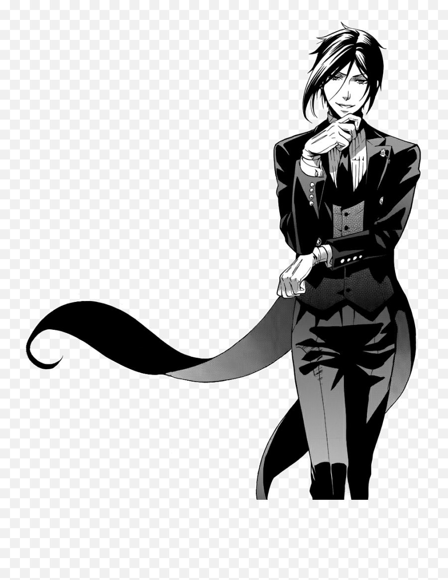 Sebastian Michaelis - Sebastian Michaelis Manga Demon Png,Sebastian Stan Icon