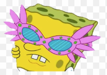 Sponge Bob - Photo 372 Free Png Download Image Png Archive Spongebob Pink Glasses Sticker,Sponge Png