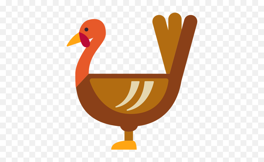 Flat Thanksgiving Turkey Symbol Transparent Png U0026 Svg Vector - Turkey Symbol,Thanksgiving Turkey Icon