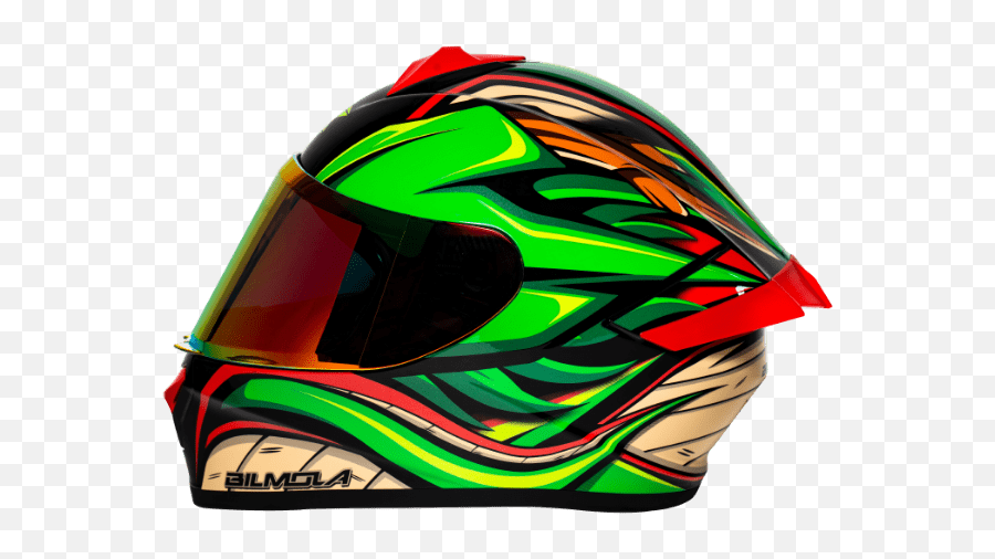 Bilmola Rapid S Dragon Ball Z Shenron Bikerz Vault - Bilmola Modular Helmet Dragon Ball Z Png,Icon Airflite Gold Visor