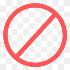 About Us U2014 Thursdays In Black - Crossed Out Circle png