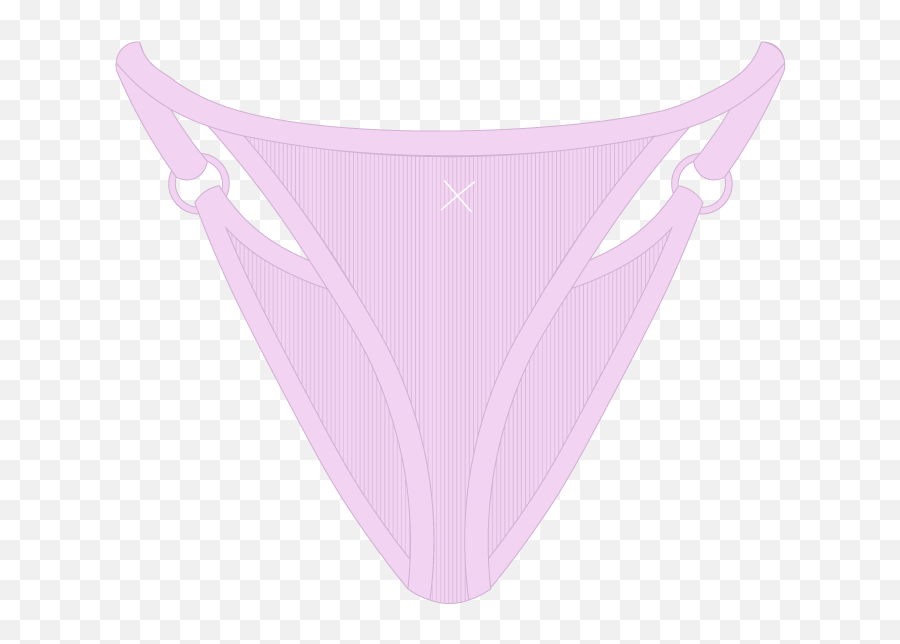 Pink Wrap Thong Bottoms - Girly Png,Thong Icon