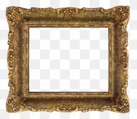 Baroque Frame Png Transparent Free For - Antique Picture Frame