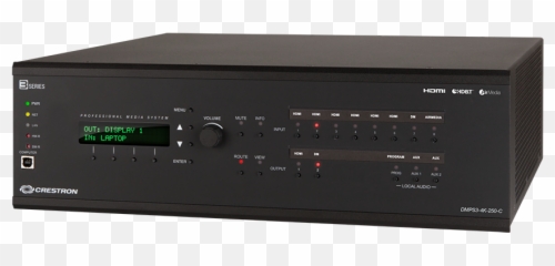 Dmps3 - 4K250C 3series DigitalMedia Presentation Crestron Dmps3 4k 350 png