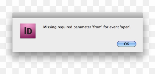 Solved Missing Required Parameter U0027fromu0027 For Event U0027open - Dot png