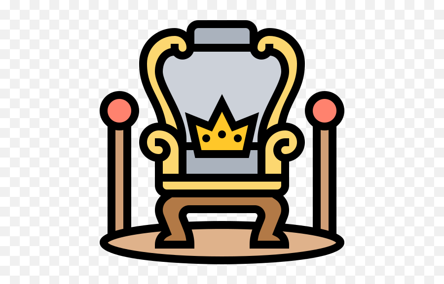 Throne - Free Furniture And Household Icons Furniture Style Png,Throne Icon