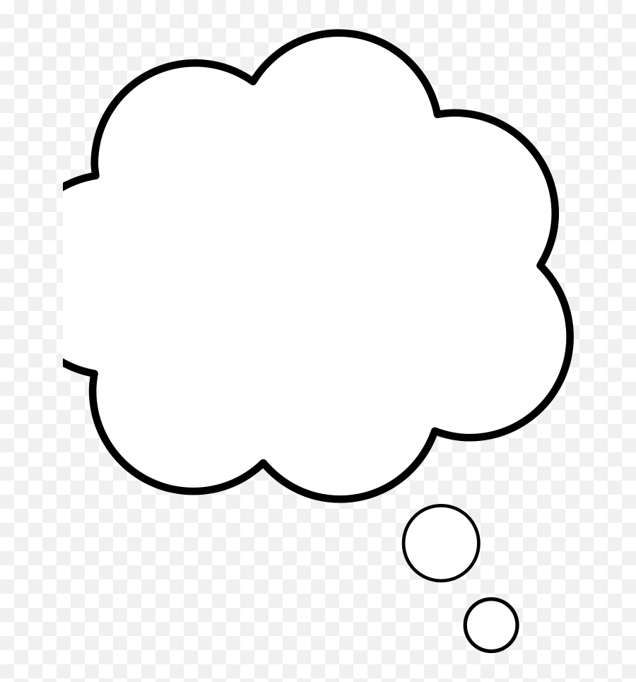 Thought Bubble Png Svg Clip Art For Web - Download Clip Art Thought Cloud Gif,Thought Icon Png